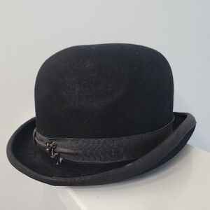 Christys London Classic Black Bowler Hat